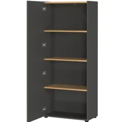 Wohnen Bürotisch und Schränke Set - Casai (dreiteilig)