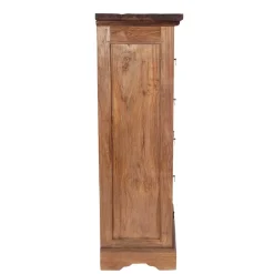 Wohnen Küchenschränke*Brotschrank Mangato aus Teak Massivholz