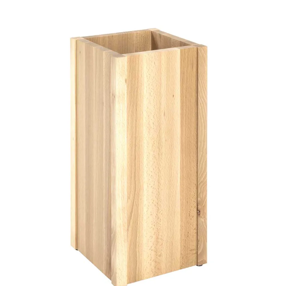 Wohnen Buche Massivholz Schirmständer in Natur - Piassona
