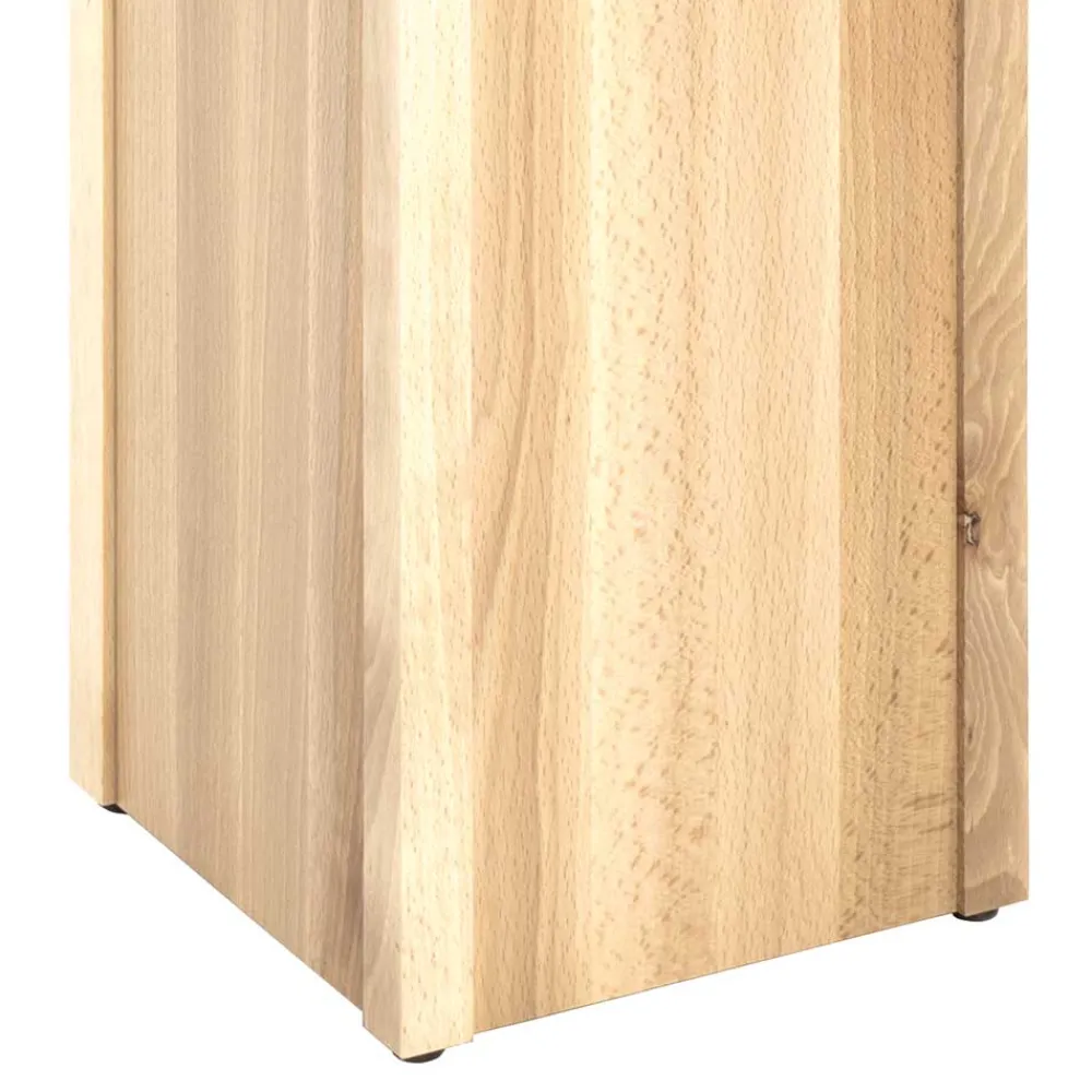 Wohnen Buche Massivholz Schirmständer in Natur - Piassona