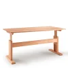 Wohnen Massivholzmöbel|Tische*Buchenholz Schreibtisch höhenverstellbar per Raster - Bash