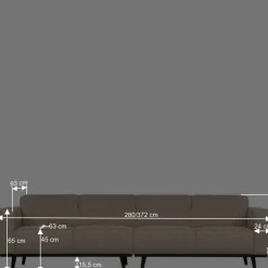 Wohnen Sofas|Sofa*Buklee Wohnzimmercouch in Bernstein - Benicyo