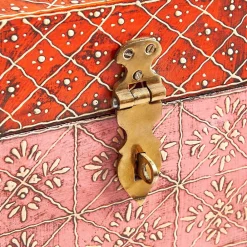 Wohnen Bunte Holztruhe im Orientalischen Stil - Lilano