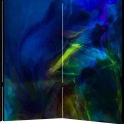 Wohnen Paravents|Wohnzimmer-Regale*Bunter Paravent aus fünf Elementen - Brozana