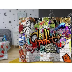 Wohnen Kinder-Paravents|Paravents*Bunter Paravent für Jugendzimmer - Apulca