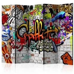 Wohnen Kinder-Paravents|Paravents*Bunter Paravent für Jugendzimmer - Apulca