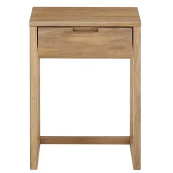 Wohnen 45c60c40 Massivholz Nachtkonsole mit Bügelgestell - Egina