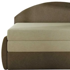 Wohnen Braune Möbel|Sofas*Chaiselongue mit Bettfunktion zweifarbig - Lagroma