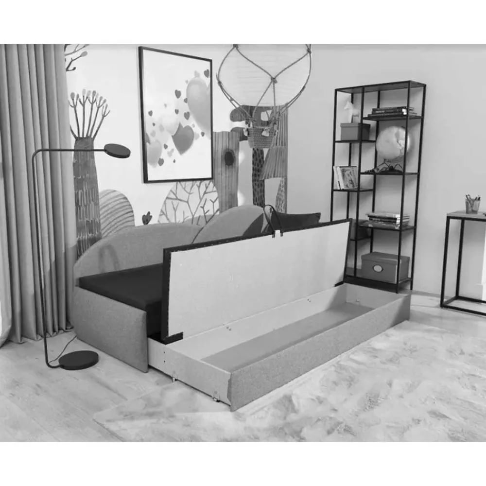 Wohnen Braune Möbel|Sofas*Chaiselongue mit Bettfunktion zweifarbig - Lagroma