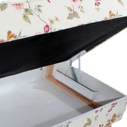 Wohnen Chaiselongue mit Blumen Muster - Juanpico