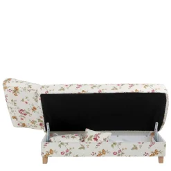 Wohnen Chaiselongue mit Blumen Muster - Juanpico