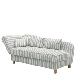 Wohnen Sofas|Sofa*Chaiselongue mit Streifenmuster - Texicano