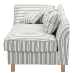 Wohnen Sofas|Sofa*Chaiselongue mit Streifenmuster - Texicano