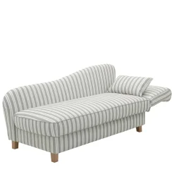 Wohnen Sofas|Sofa*Chaiselongue mit Streifenmuster - Texicano