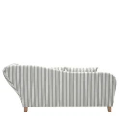 Wohnen Sofas|Sofa*Chaiselongue mit Streifenmuster - Texicano