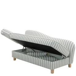 Wohnen Sofas|Sofa*Chaiselongue mit Streifenmuster - Texicano