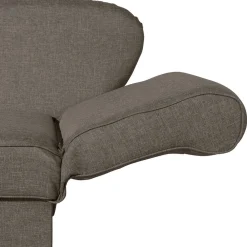 Wohnen Sofas|Sofa*Chaiselounge in Beigegrau mit Buche - Senade