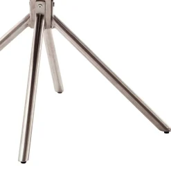 Wohnen Küchenstühle|Esszimmerstühle*Chenille Drehstühle in Altrosa - Veron (2er Set)