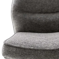 Wohnen Küchenstühle|Esszimmerstühle*Chenille Esszimmerstuhl um 360 Grad drehbar - Padira (2er Set)