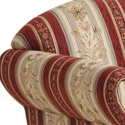 Wohnen Braune Möbel|Landhausmöbel*Chenille Landhaussofa mit Federkern - Comi