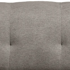 Wohnen Chenille Polsterhocker in Graugrün - Aramato