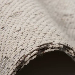 Wohnen Vintage Möbel|Teppiche*Chenille Teppich in Beige und Anthrazit - Noll