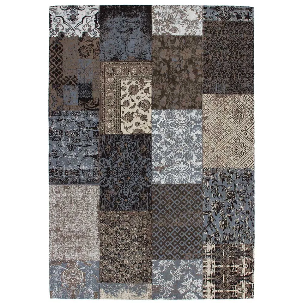 Wohnen Chenille Teppich mit Muster Patchwork - Lucelo