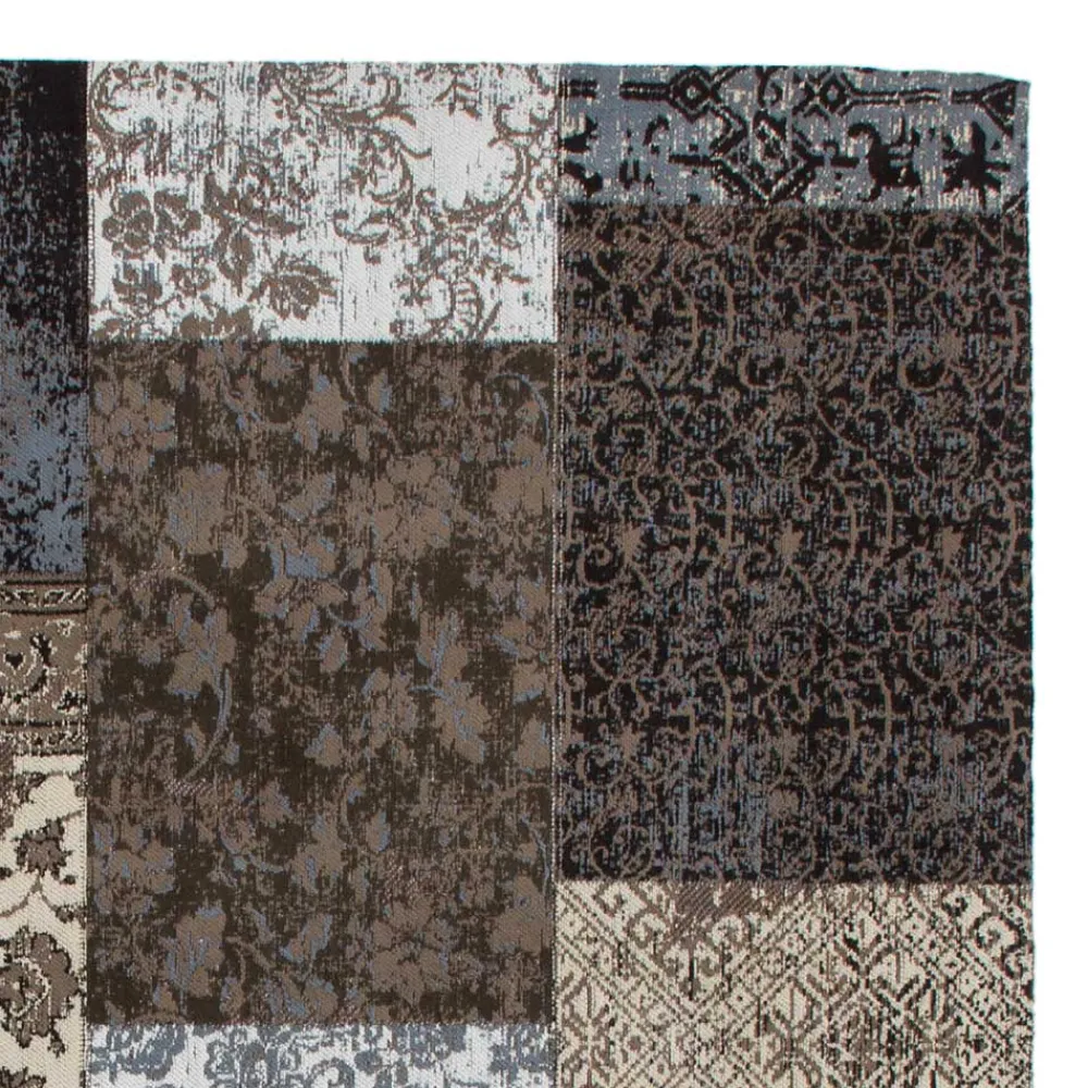 Wohnen Chenille Teppich mit Muster Patchwork - Lucelo