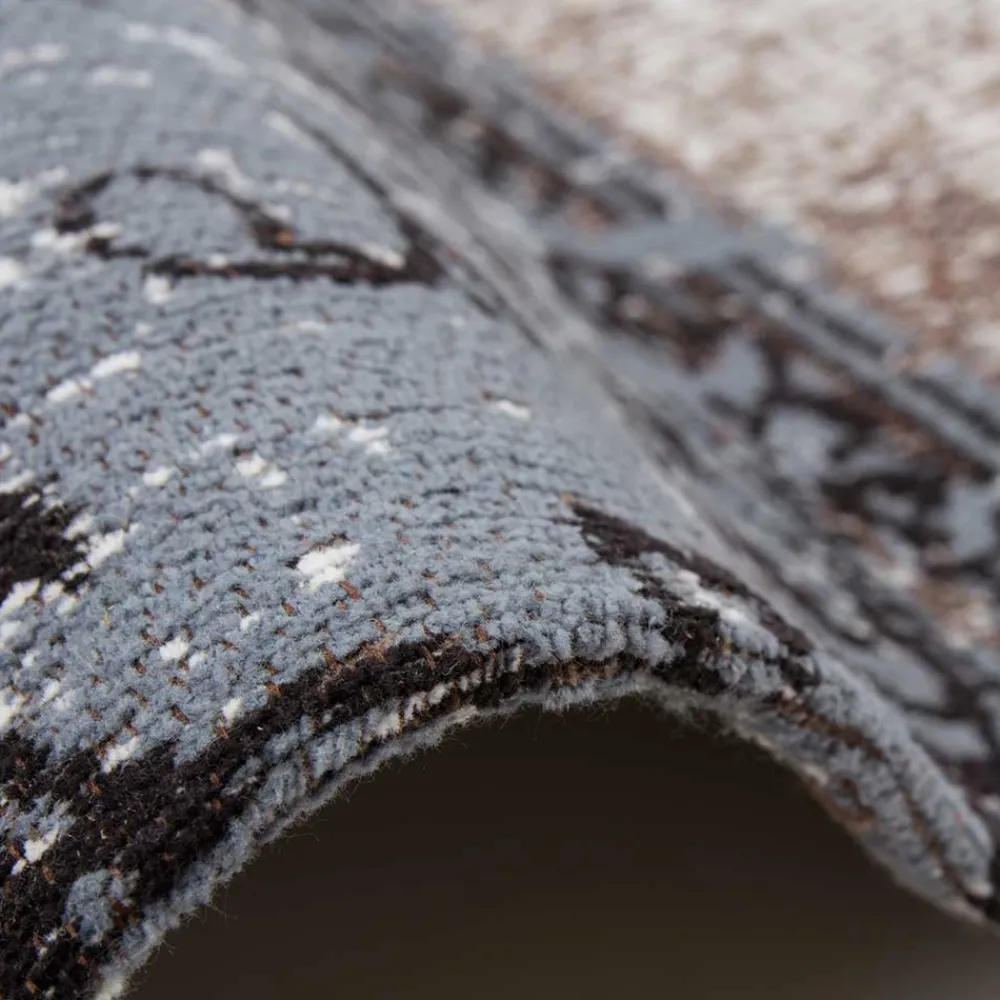 Wohnen Chenille Teppich mit Muster Patchwork - Lucelo