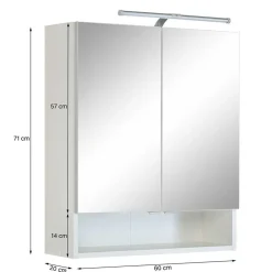 Wohnen Glasmöbel|Badezimmer Komplett*85cm Bad Serie Möbelset in Grün - Loenixa (dreiteilig)