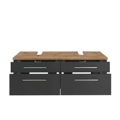 Wohnen 120cm Beckenschrank für 2 Waschbecken - Estregos I