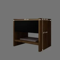 Wohnen 190cm Bettgestell mit Nachttischen - Olbysca (dreiteilig)