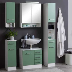 Wohnen 60cm breite Bad Kommode für Waschbecken - Loenixa