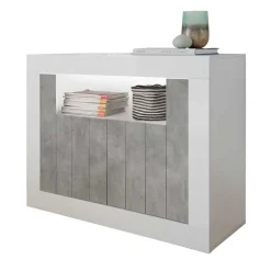 Wohnen 110cm breite Wohnzimmer Kommode zweifarbig - Niris