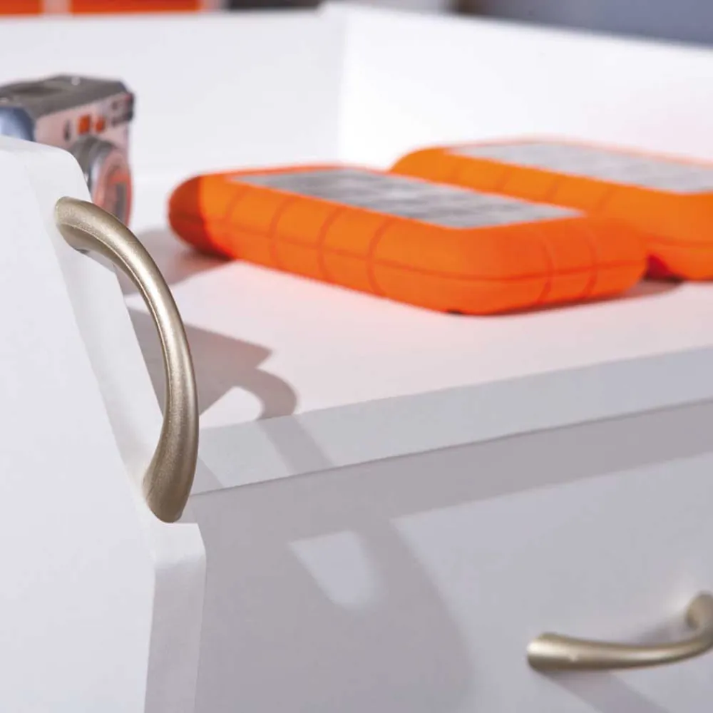 Wohnen Rollcontainer*40cm breiter Rollcontainer mit vier Schubladen - Gomata