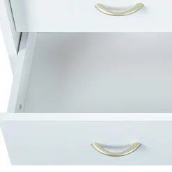 Wohnen Rollcontainer*40cm breiter Rollcontainer mit vier Schubladen - Gomata