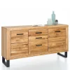 Wohnen Küchenschränke|Sideboards*158cm Design Sideboard in Wildeiche teilmassiv - Arello