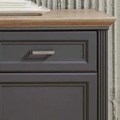 Wohnen 102cm hohe Kombi-Kommode im Country Style - Thumbs