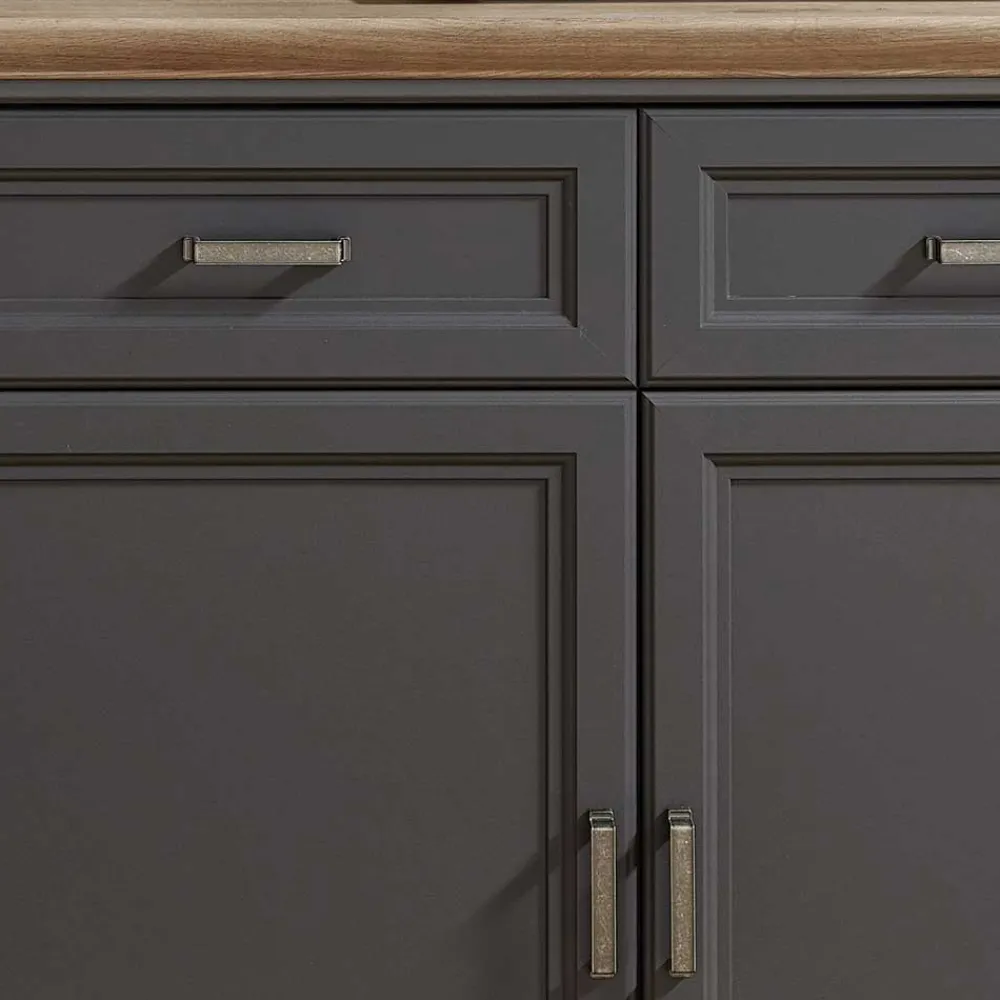 Wohnen 102cm hohe Kombi-Kommode im Country Style - Thumbs