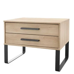 Wohnen 48cm hohe Nachtkommode zweifarbig - Licruva