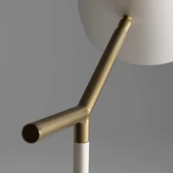 Wohnen 142cm hohe Stehleuchte aus Metall mehrfarbig - Mossin