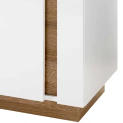 Wohnen Skandinavische Möbel|Vitrinen*194cm hohe Vitrine zweifarbig - Myrda I