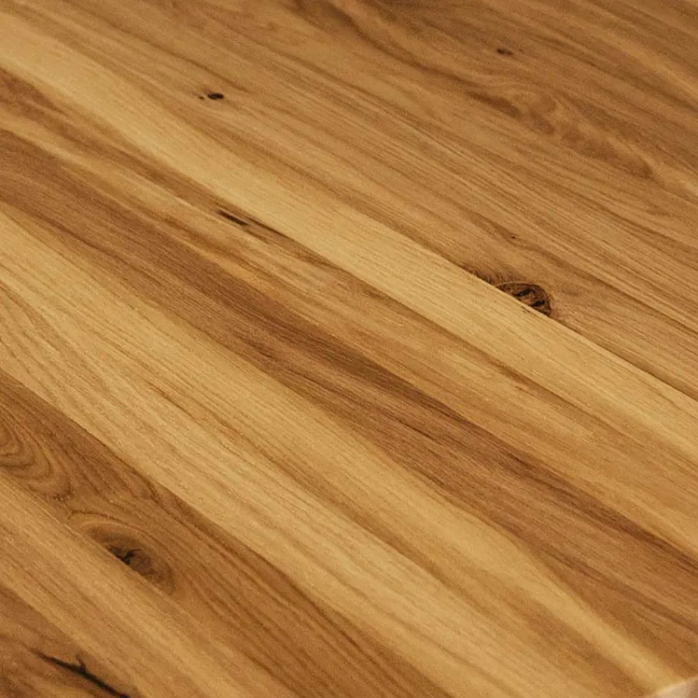 Wohnen 48cm hoher Holz Couchtisch aus Wildeiche - Eavy