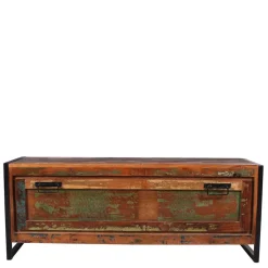 Wohnen 50cm hoher Schuhschrank im Shabby Chic - Ensley