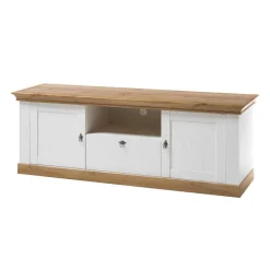 Wohnen 367cm Landhaus Anbauwand Set - Diatara (vierteilig)