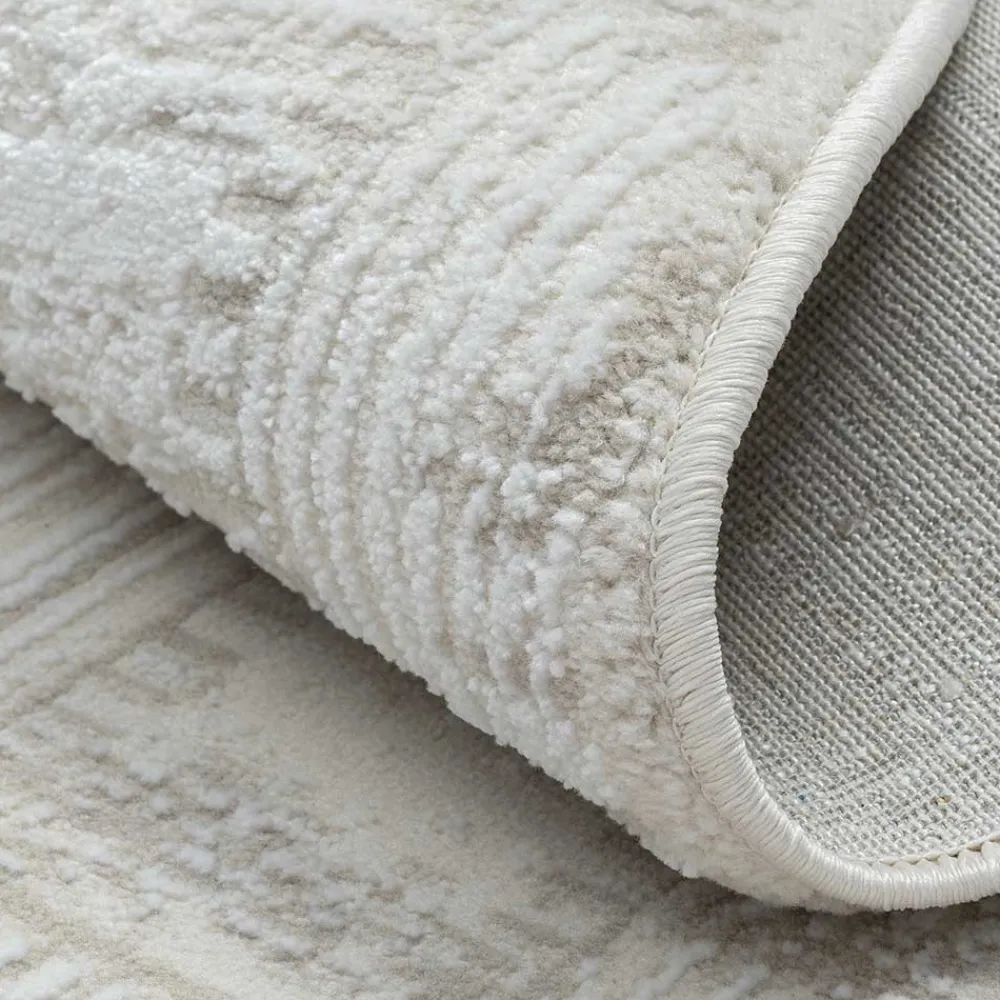Wohnen 120cm runder Teppich mit kurzem Flor - Taomy