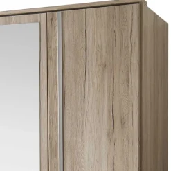 Wohnen 135cm Schlafzimmer Schrank in Eiche San Remo - Lagunara