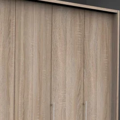 Wohnen 300cm Schlafzimmerkleiderschrank mit Holzdekor - Zayun