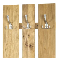 Wohnen Bürogarderoben*45cm schmale Garderobe Ravona mit Eiche Furnier