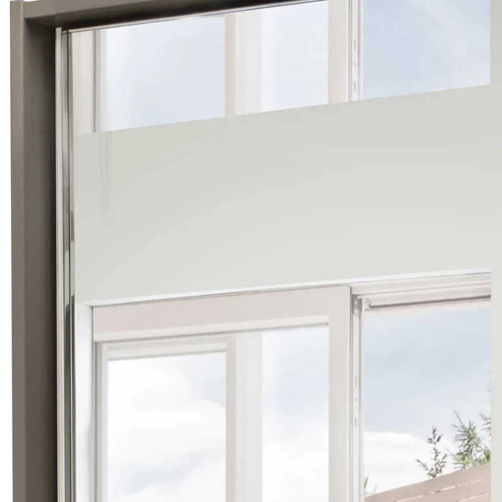 Wohnen Braune Möbel|Glasmöbel*150cm Schwebetürenschrank für Schlafzimmer - Grande